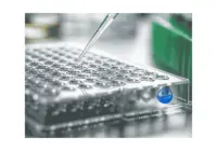 ELISA  Assay Microplate ( plate), undetachable, clear plate with clear bottom