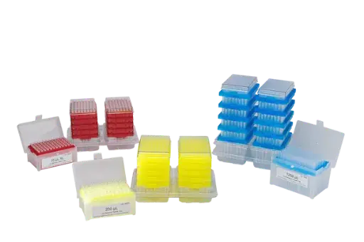 [1007-311012]  10 μl Filter universal Pipette Tips, Filter, Racked, Sterile, 96/pk, 960/box